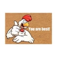 thumbnail image 2 of Heated Carpet Circle Rugs For Living Room You are the best encouragement, praise, confidence, and discourse pad, 2 of 5