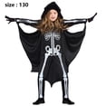 thumbnail image 2 of Disfraz de murciélago vampiro para niños, mono para niños y niñas, juego de rol para niños, conjunto de esqueleto siamés, 2 of 5