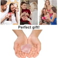 thumbnail image 5 of Rose Quartz Crystal Heart Healing Crystals 60mm Large Heart Stones Polished Pocket Love Gemstones Chakra Reiki Energy Balancing Meditation Gift for Her, 5 of 8