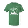thumbnail image 2 of Missed Your Call Fishing Line Joke Fishing Men's Graphic T-Shirt, Kelly, 2XL, 2 of 3