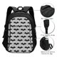thumbnail image 3 of Balery Bat Mochila con carga USB para hombre y mujer - Mochila impermeable y antirrobo para laptop con puerto USB para viajes, trabajo, 3 of 7