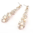 thumbnail image 1 of Pendientes largos y diamantes de imitación para mujer Xihbxyly, 1 of 3