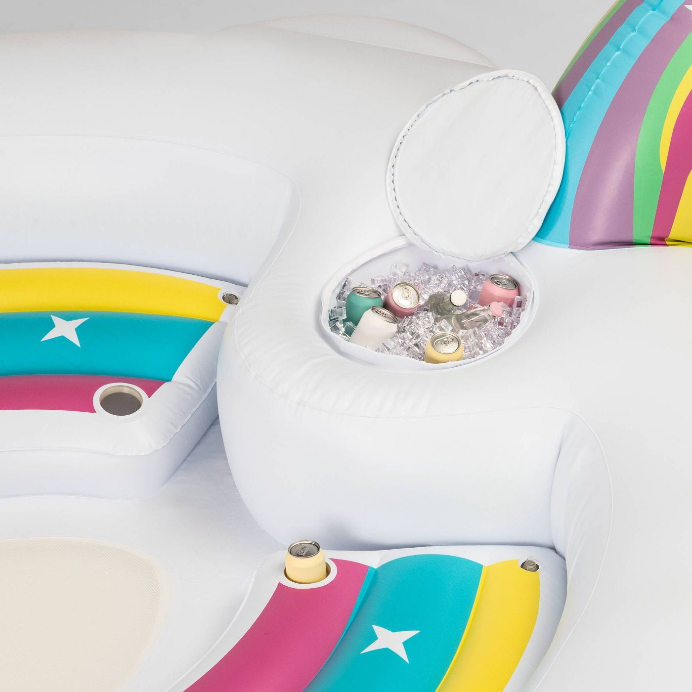 giant unicorn lake float