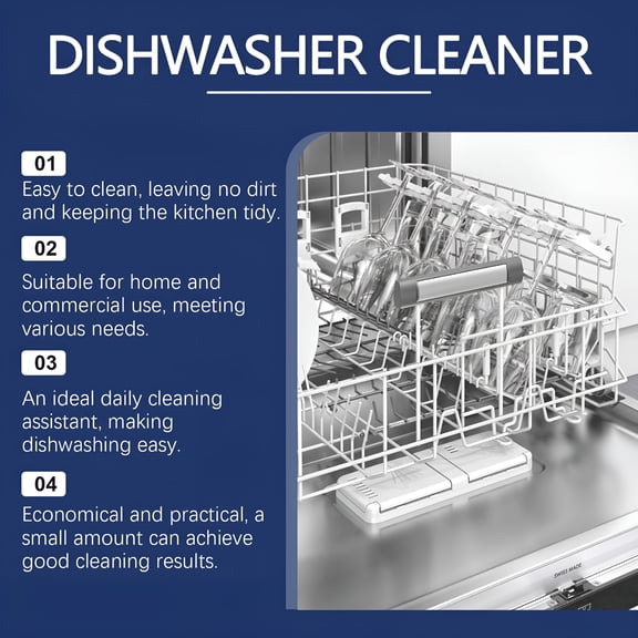 RAGUPEL Dishwasher Cleaner,Dishwasher Rinsing and Drying Agent,Heavy Duty Dishes Spray,All-Purpose Degreaser,Prevents Spotting and Clouding,Removes Rust,Buildup,and Grease