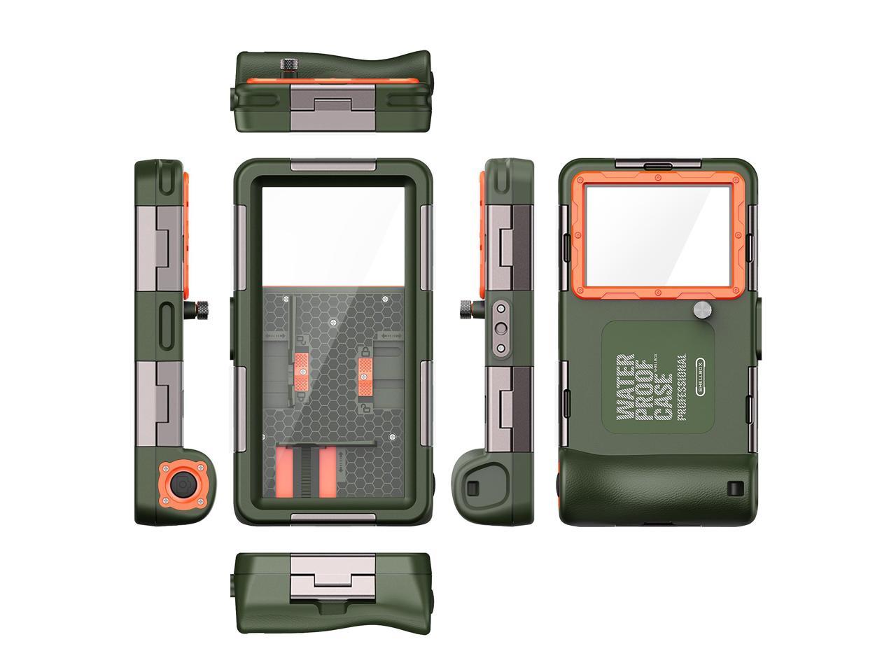 Universal Waterproof Phone Case for Snorkeling & Diving [50ft/15m] Underwater Photography Video Protection Case with Lanyard for iPhone 15/14/ 13/12/ 11/ Pro Max Samsung Galaxy LG Google