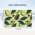 thumbnail image 2 of Cute Avocado Pine Green Leaves Bath Towels, Microfiber Towel for Bathroom, Highly Absorbent Shower Towels, Quick Dry Large Towel, Yoga Sports Beach SPA Hotel Towel 32x52 Inch, 2 of 5