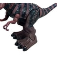 thumbnail image 3 of PlayWorld Prehistoric Past Tyrannosaurus T-Rex Dinosaur With Lights And Sounds - Brown, 3 of 4