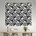 thumbnail image 2 of Yiaed Ying Yang Checkered Print Tapestry for Bedroom,Tapestry Wall Tapestries, Tapestry Aesthetic for Living Room Dorm Room 51" X 60", 2 of 6