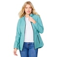 thumbnail image 3 of Free Country Women's X2O Anorak Rain Jacket Laurel L, 3 of 5