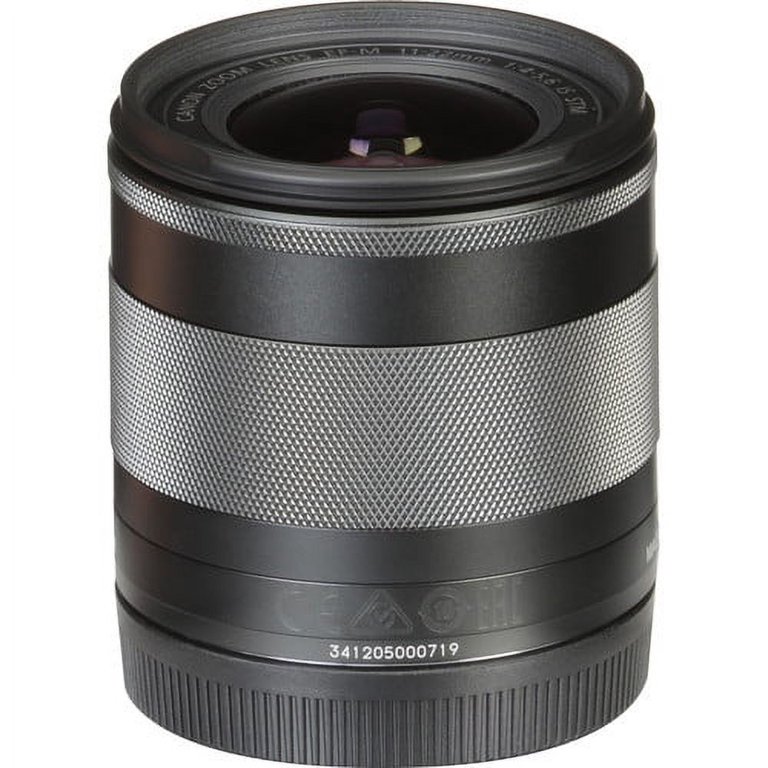 Canon Wide Angle Zoom Lens EF-M 11-22mm f/4-5.6 IS STM - Walmart.com