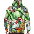 thumbnail image 7 of Wukai Vegan1 Print Men Hoodies Fleece Sweatshirts Long Sleeve Sweaters Pullover Fall Outfits Winter Clothes-Small, 7 of 7