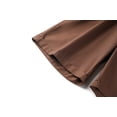 thumbnail image 5 of NIPAXO Boys Outfits Set Elastic Waistband Cotton Blend Knit Striped Crewneck Tent Graphic T-Shirt Shorts Set for Toddler Little Boys Age 7-8 Years Brown, 5 of 14