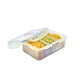thumbnail image 1 of Good & Good, Contenedor Herm√©tico Rectangular Con Divisiones DG217-Transparente Good & Good DG - 217, 1 of 2