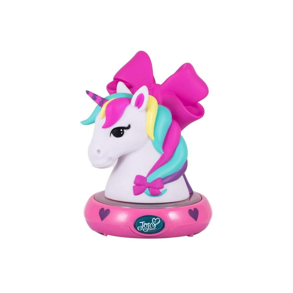 JoJo Siwa Unicorn Night Light Girls Room Decor Accessory - Walmart.com