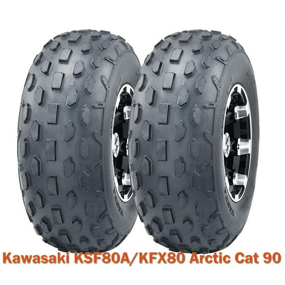 2 WANDA Sport ATV tires 19x7-8 19x7x8 fit Kawasaki KSF80A/KFX80 Arctic Cat 90