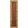 thumbnail image 1 of Safavieh Jaipur Collection JAP412B Handmade Red and Gold Wool Runner (2'6" x 10'), 1 of 3