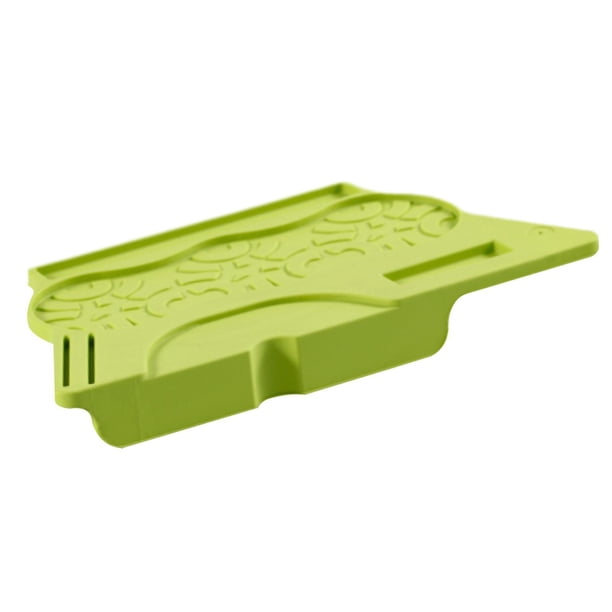 Tapete para apisonar café, tapete para apisonar espresso, almohadilla para apisonar esquinas, tapete antideslizante para apisonar esquinas verde