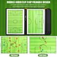 thumbnail image 2 of Tabla de entrenamiento de fútbol Keweis Tactical Magnética con accesorios, 2 of 7