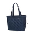 thumbnail image 3 of Bolsa de tenis de PU para gimnasio con capacidad para 2-4 raquetas y acolchado. Azul oscuro, 3 of 8