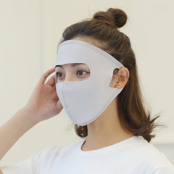 Máscara de protección solar, máscara de protección solar, cubierta facial de hielo, cubierta facial de alto rendimiento