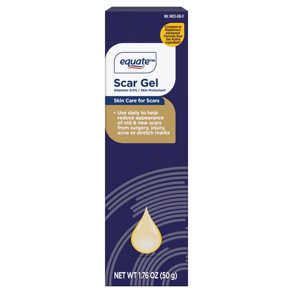 Equate Scar Gel, Skin Care for Scars, 1.76 oz