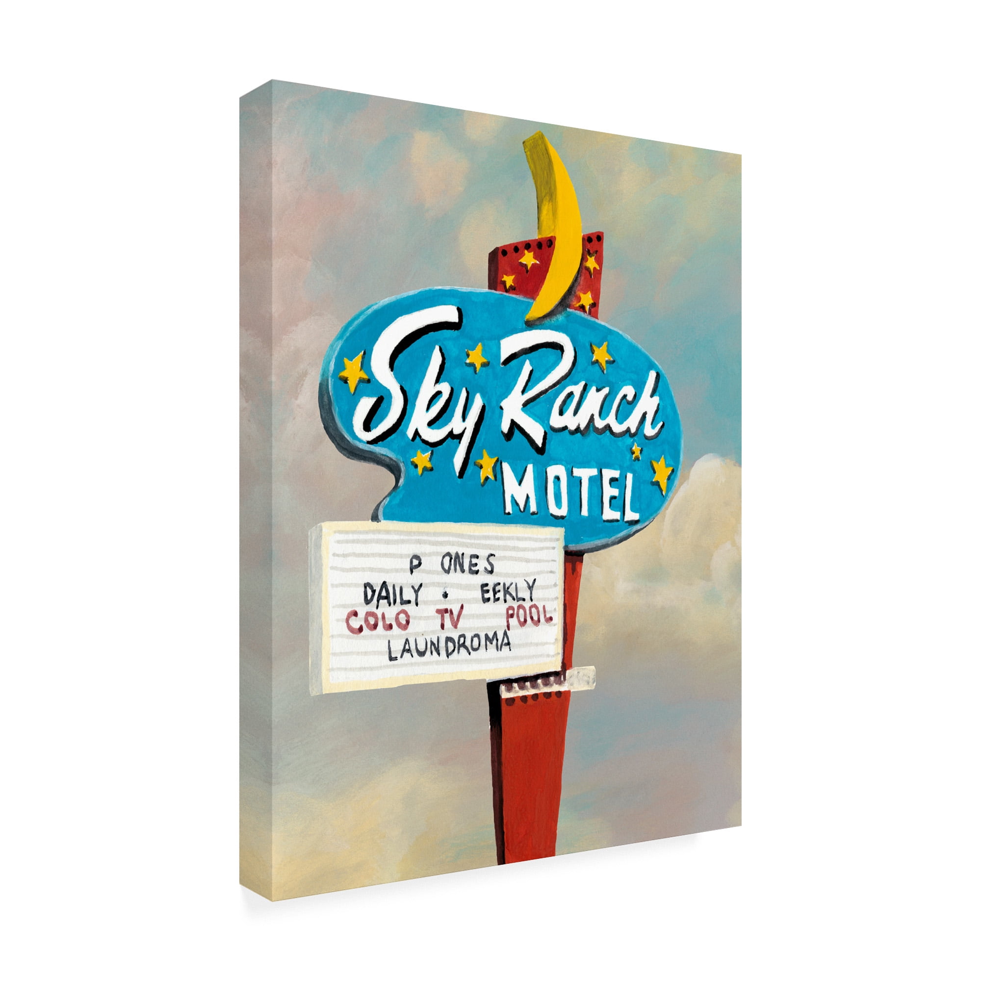 Trademark Fine Art 'American Roadside III' Canvas Art by Naomi McCavitt