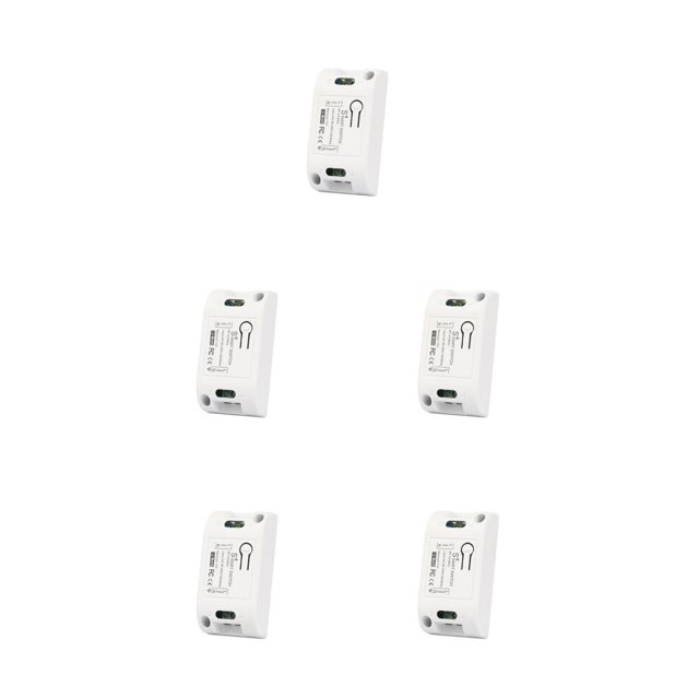 Riwesomey Interruptor inteligente WiFi, interruptor de cuenta regresiva de Control remoto inalámbrico, interruptores de dormitorio de oficina, Type2 NO2