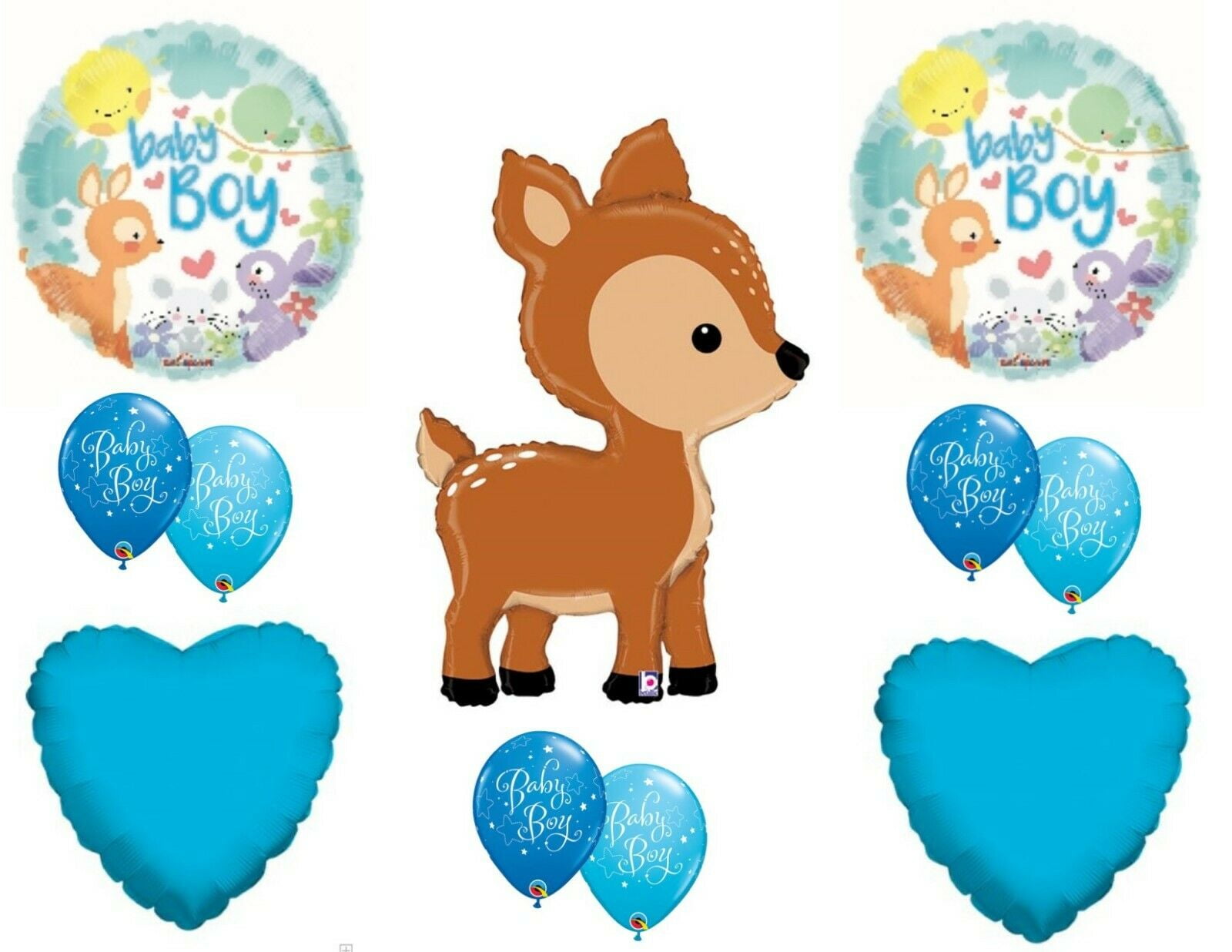 baby boy deer themed baby shower