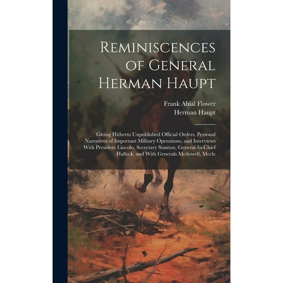 Reminiscences of General Herman Haupt: Giving Hitherto Unpublished Official Orders, Personal Narratives of Important Military Operations, and Interviews With President Lincoln, Secretary Stanton, Gene