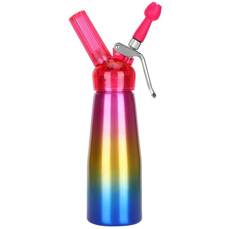 

Tebru Whipped Cream Maker Colorful Cream Foamer Rust-Resistant Professional For Ice Cream Cream Dessert