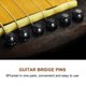 thumbnail image 1 of VGEBY 6 Unids/Set Clavijas de Puente de Guitarra, Clavijas de Puente de Latón para Guitarra Acústica, Clavijas de Puente de Guitarra, Piezas de Repuesto para Guitarras Populares7 * 4 * 1cm-Negro) Khall Tendencias, 1 of 6