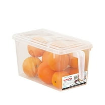 LanSuare Large Refrigerator Storage Container, Food-Grade Fruit & Veggie Box for Melons, Berries, Airtight Kitchen Organize