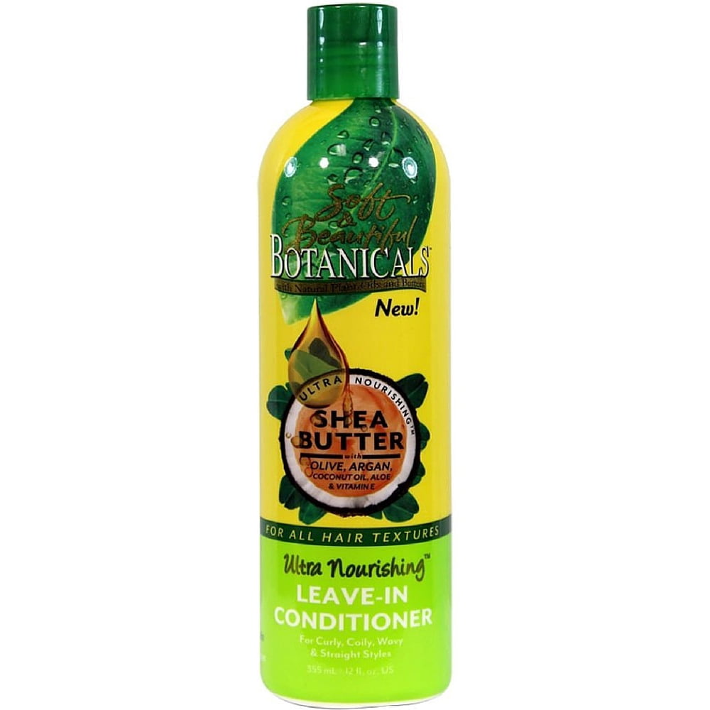 Soft and Beautiful Botanicals Leavein Conditioner, 12 Oz