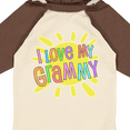 thumbnail image 4 of Inktastic I Love my Grammy- sun and rainbow letters Boys or Girls Long Sleeve Baby Bodysuit, 4 of 5