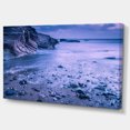 thumbnail image 2 of Calm Time Lapse on Beach at Sunset - Large Seashore Canvas Wall Art, 2 of 4