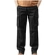 thumbnail image 2 of Puntoco Pantalones casuales largos para hombre Pantalones casuales de moda para exteriores para hombre Pantalones cargo largos de color sólido con múltiples bolsillos, 2 of 4
