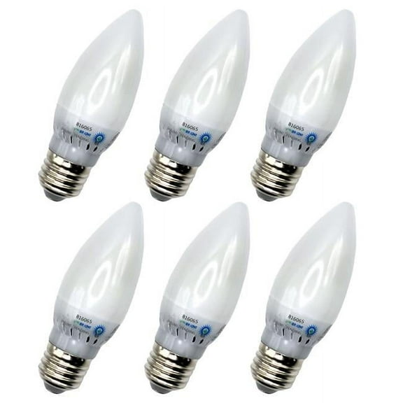 3.2W 40W Equivalent 6500K E26 LED Chand Daylight Bulb - Pack of 6