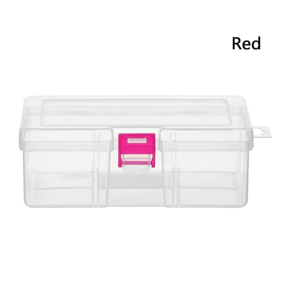 1PC Plastic Jewelry Display Transparent Candy Box Screw Storage Cases Jewelry Box Sewing Boxes Accessories Component Tools
