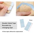 thumbnail image 2 of AmPm Extensions de Cheveux Tape In Cheveux Humains 20 Pcs 16 Pouces 50g /blond Foncé/ Ombre 100 % Remy Cheveux Humains Balayage Racines Cheveux Invisibles Sans Couture Trame de Peau Ruban Double Face pour Femmes, 2 of 7