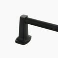 thumbnail image 4 of Mainstays Square Style Wall Mount Steel 24 inch Towel Holder Bar, Black Finish, Horizontal Orientation, 4 of 6