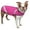 Pink, variant on Pet Life ® 'Extreme Neoprene' Multi-Purpose Protective and Reflective Rash Guard Dog Coat