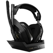Open Box ASTRO Gaming A50 Wireless Headset + Base Station - 939-001680 - Black/Gold