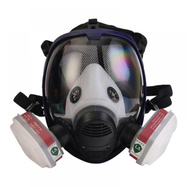 Clearance Sale Full Face Paint Respirator Gas Chemical Dustproof Pesticides Filter Mask Fire Fighter Eye Mask Training Mask Respirator Stock Walmart Com Walmart Com