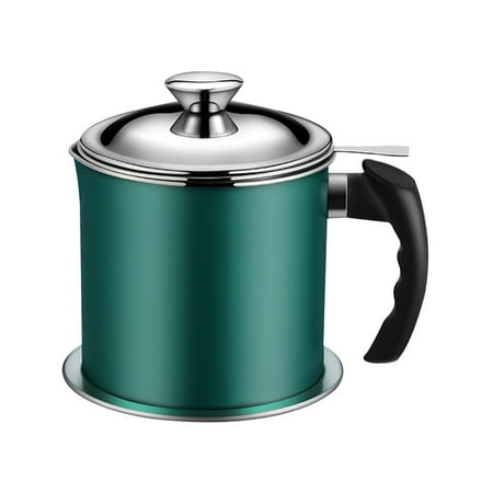 

1.3L Kitchen Tool Oil Container With Strainer Can Stainless Steel Portable