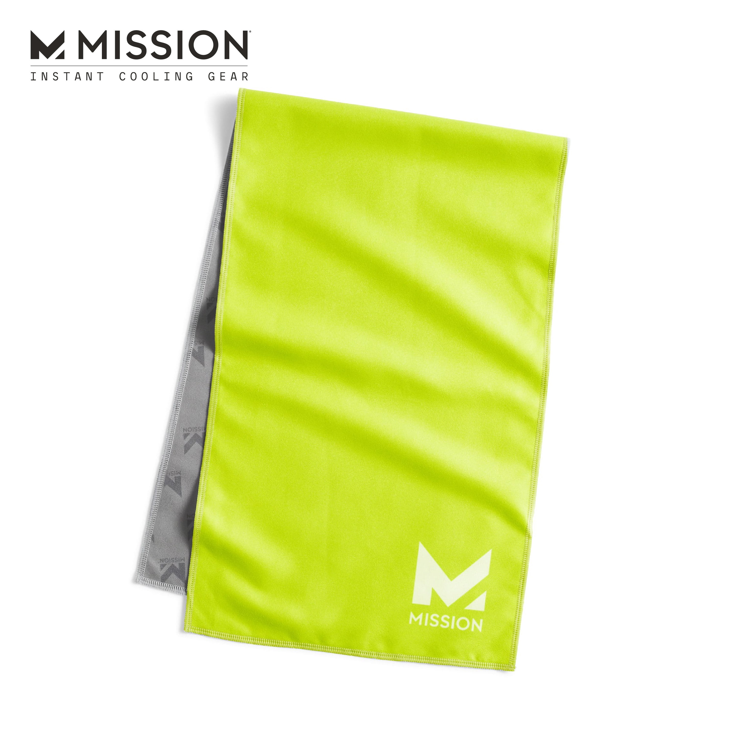 Size Mission Instant Cooling Towel Brand New In Original Packaging 10” X 33”