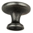 thumbnail image 5 of GlideRite 1.25 in. Classic Round Ring Cabinet Knobs, Weathered Nickel, Pack of 25, 5 of 5