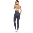 thumbnail image 4 of Women's High Rise Moto Activewear Leggings - CHARCOAL, S, 4 of 5