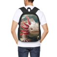 thumbnail image 4 of Fotbe Colorful Axolotl Underwater Mochila para Hombre y Mujer - Tela Oxford 600D Resistente - Mochila Impermeable de Gran Capacidad para Escuela, Viajes y Senderismo, 4 of 6
