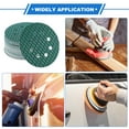 thumbnail image 7 of 50 Pcs Sanding Discs 5 Inch 8 Hole 240 Grit Hook and Loop Sandpaper Universal for Automotive Repair Blue, 7 of 7