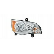 chrysler town & country headlight lens housing